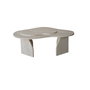 Hanah Home Mesa de centro Melted - Travertino